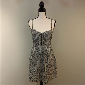 Roxy sundress with zipper accent